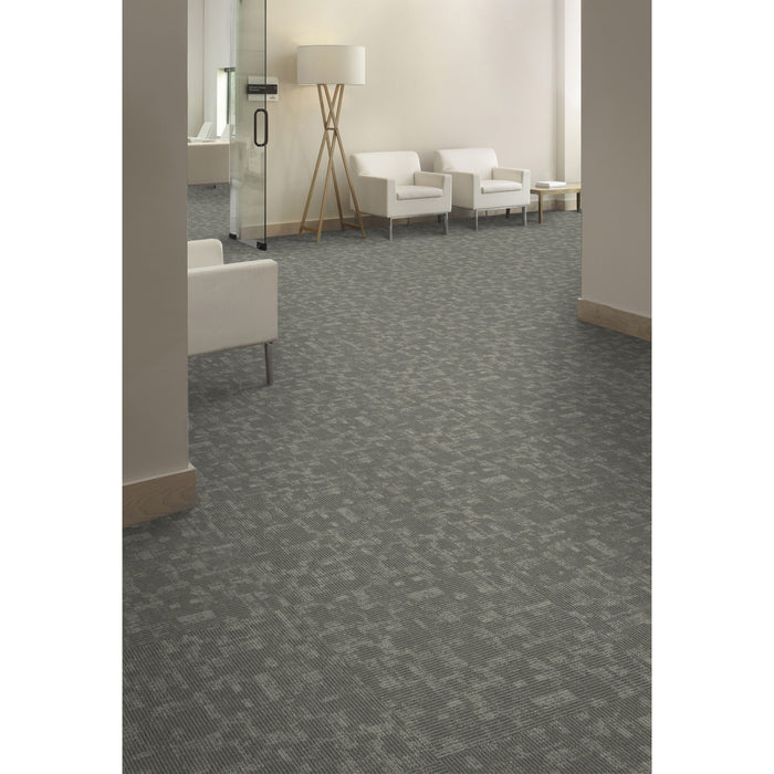 Aladdin Commercial - Cognitive Plank - Cool Calm - Carpet Tile - Enlighten - Room Scene