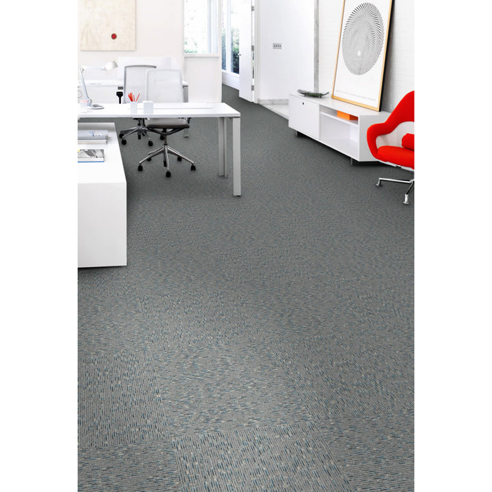 Aladdin Commercial - Here to There - Carpet Tile - Concrete - Room
