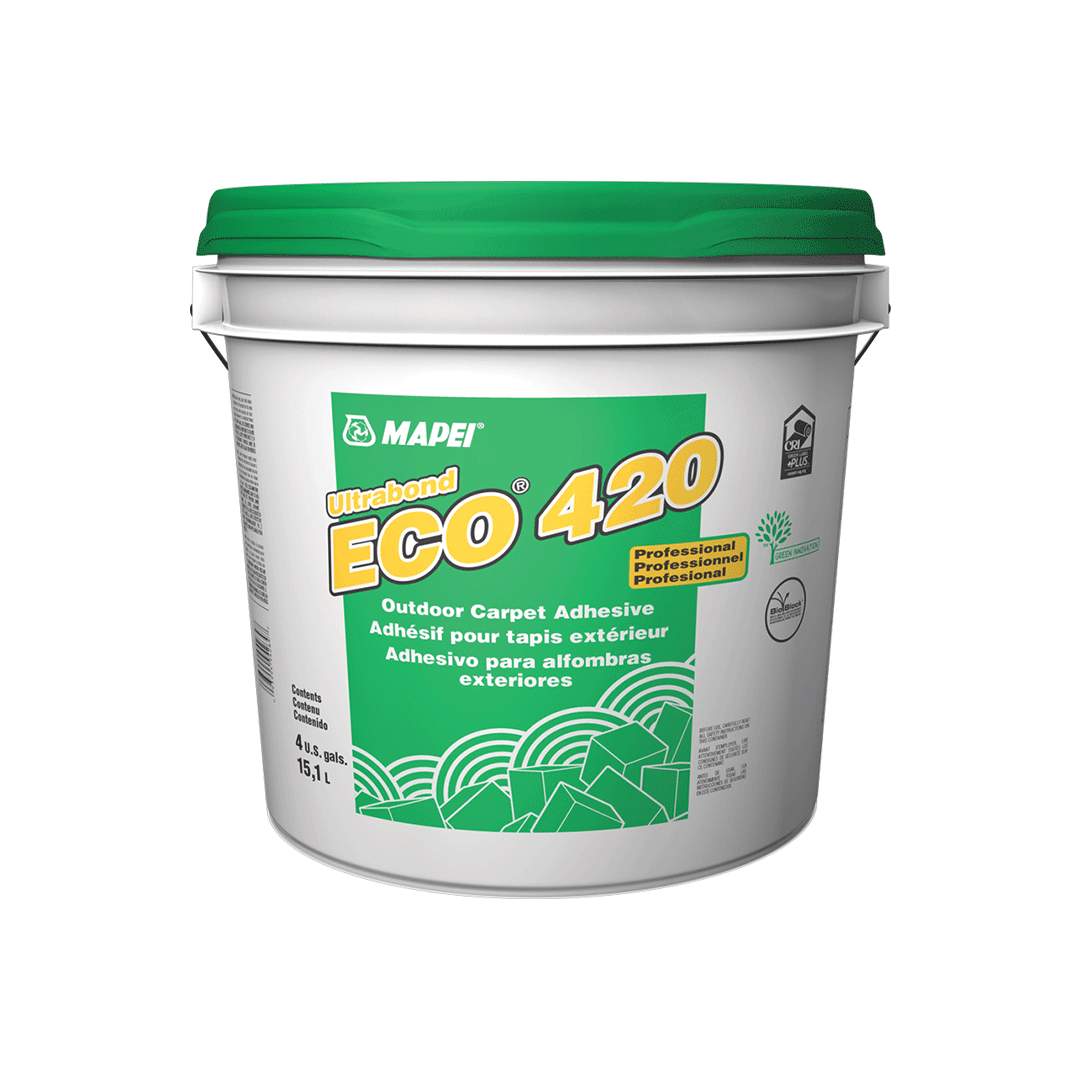 Mapei Ultrabond ECO 420 - 4 Gallon Indoor/Outdoor Carpet Adhesive
