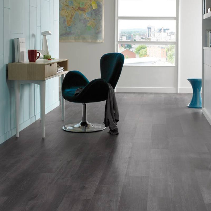 Karndean Van Gogh 7 in. x 48 in. LVT- Ebony