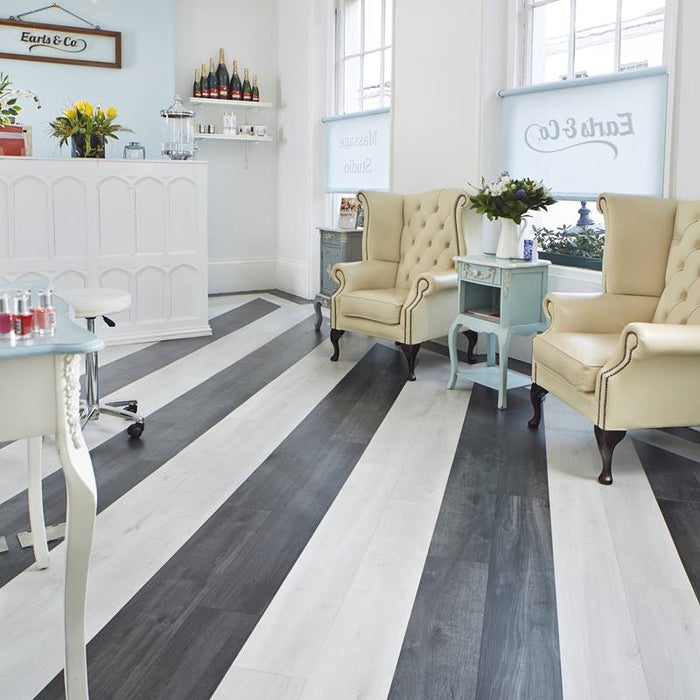Karndean Van Gogh 7 in. x 48 in. LVT- Ebony