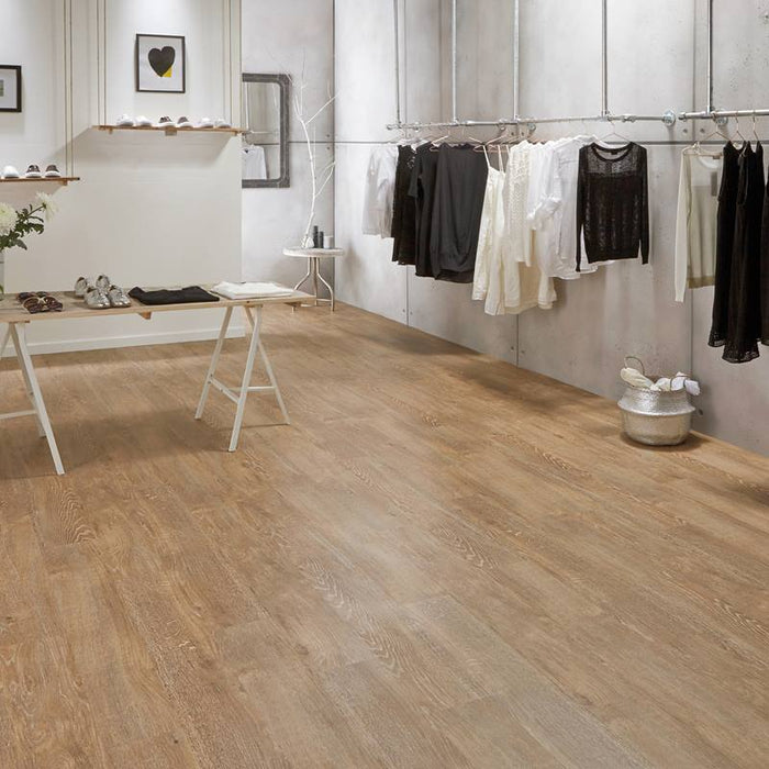 Karndean Van Gogh 7 in. x 48 in. LVT- Honey Oak