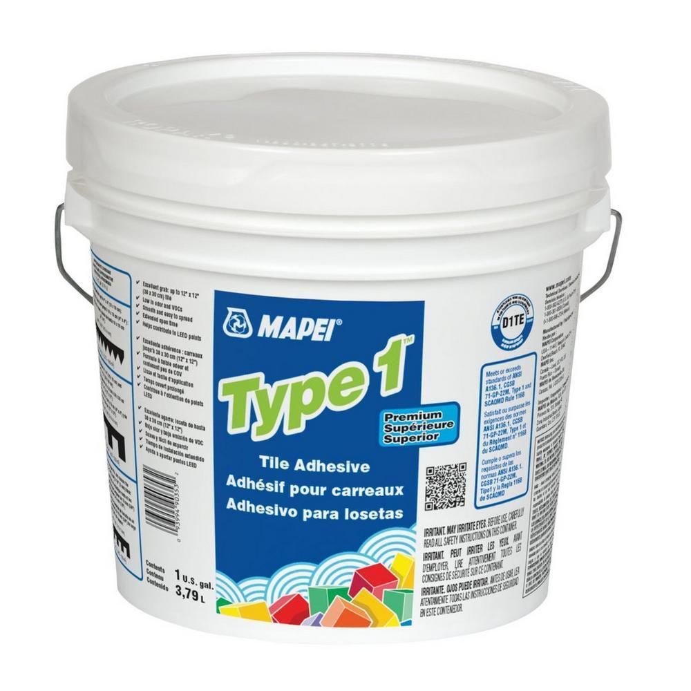 Mapei Type 1 - 1 Gallon Premium Tile Adhesive