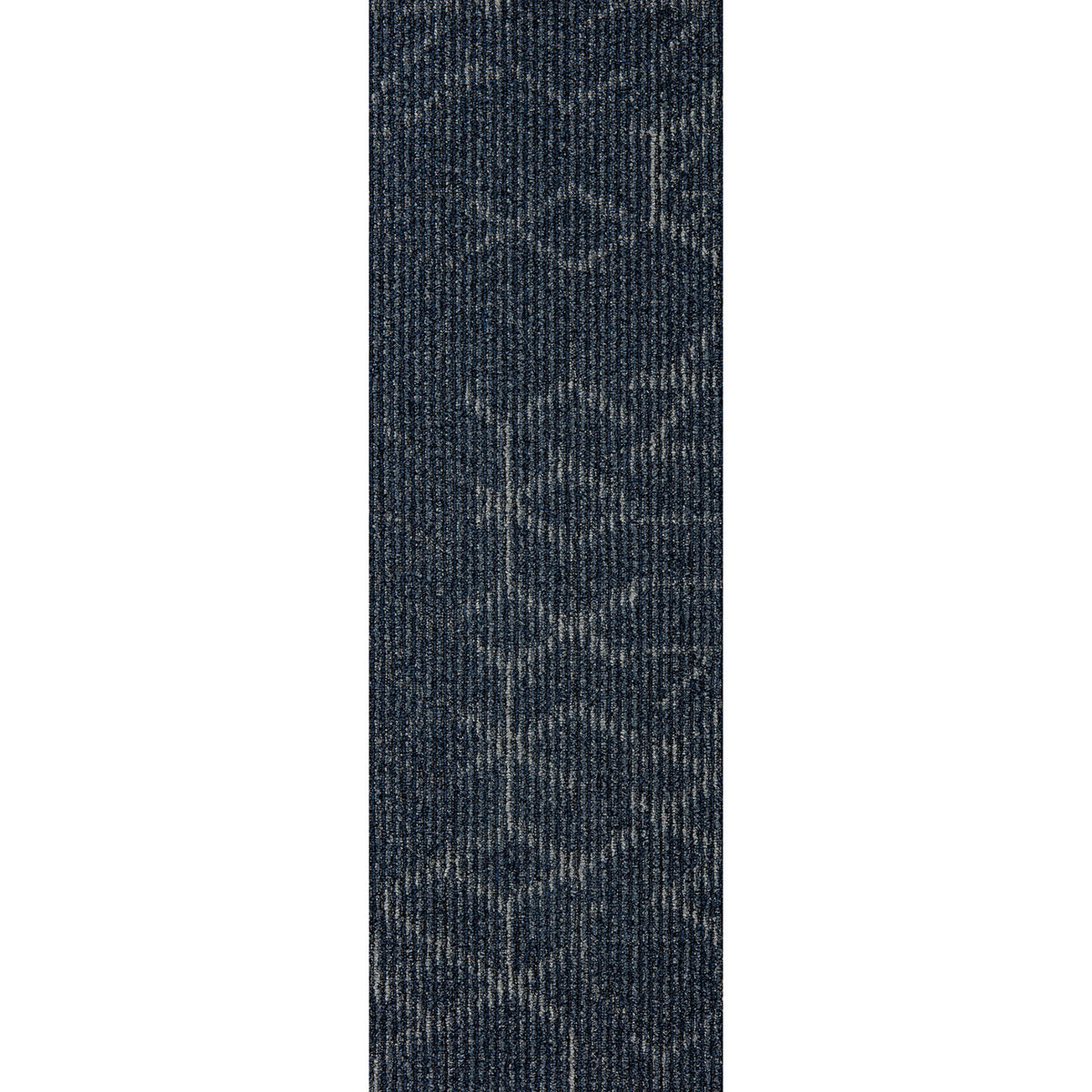 Mohawk Group - Visual Edge Angled Perception Carpet Tile - Indigo Ink