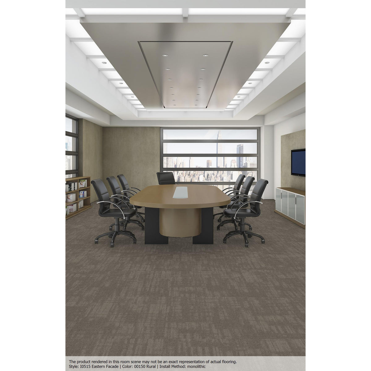 Patcraft - Urban Relief Collection - Eastern Facade Carpet Tile - Rural 00150