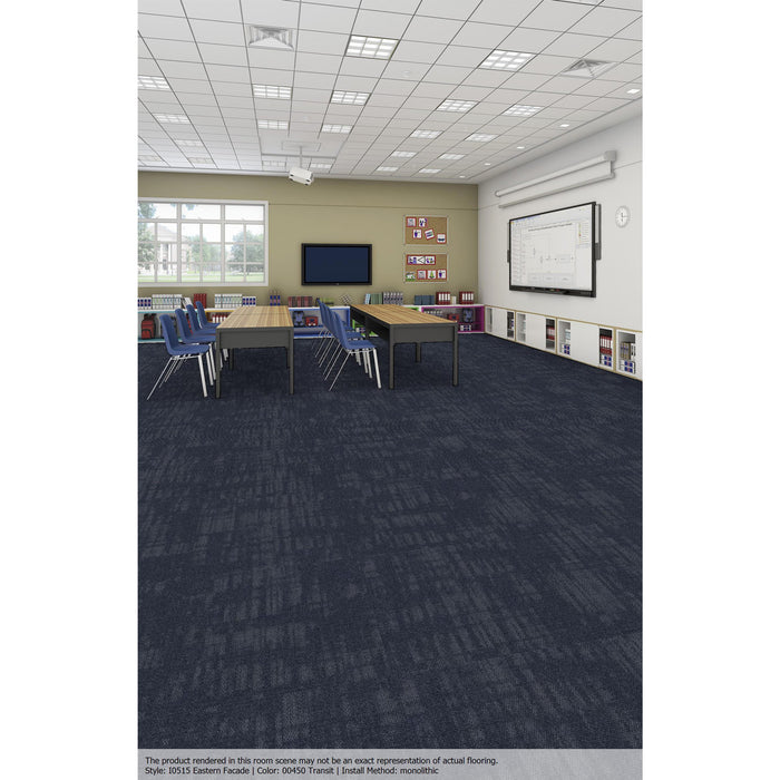 Patcraft - Urban Relief Collection - Eastern Facade Carpet Tile - Transit 00450