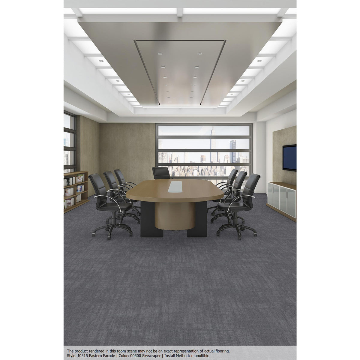 Patcraft - Urban Relief Collection - Eastern Facade Carpet Tile - Skyscraper 00500