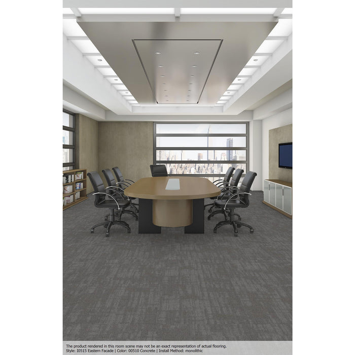 Patcraft - Urban Relief Collection - Eastern Facade Carpet Tile - Concrete 00510
