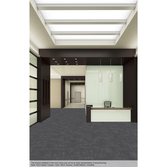 Patcraft - Urban Relief Collection - Eastern Facade Carpet Tile - Subway 525