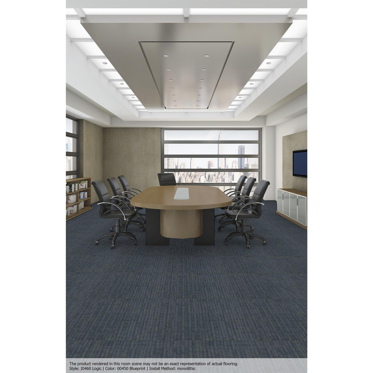 Patcraft – Rational Collection – Logic Commercial Carpet Tile – Blueprint