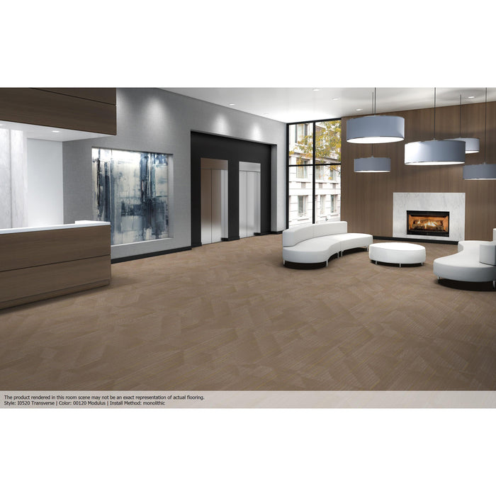 Patcraft - Infrastructure Collection - Transverse Carpet Tile - Modulus