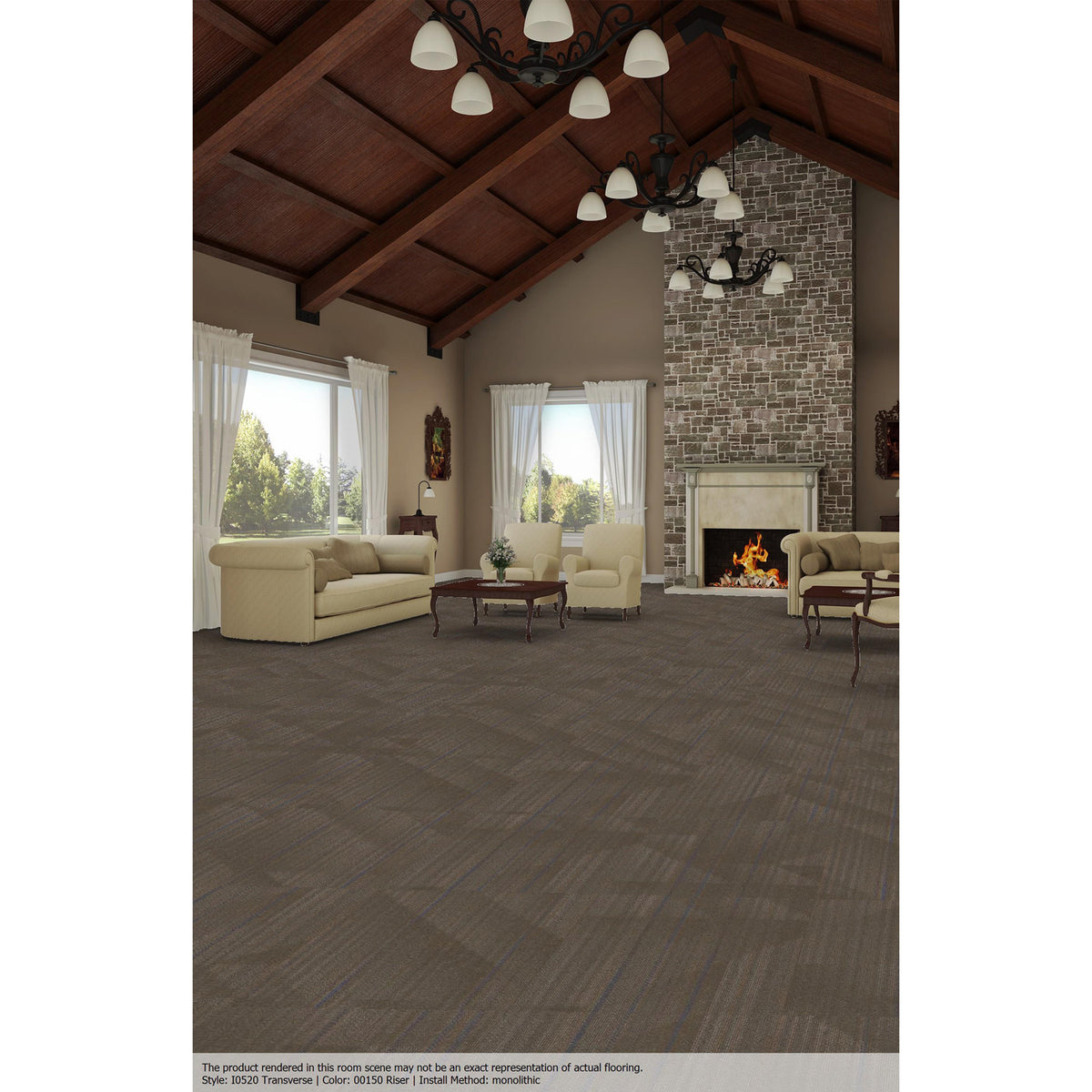 Patcraft - Infrastructure Collection - Transverse Carpet Tile - Riser