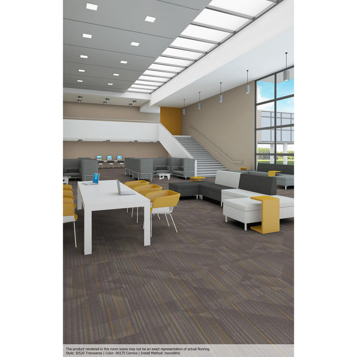 Patcraft - Infrastructure Collection - Transverse Carpet Tile - Cornice