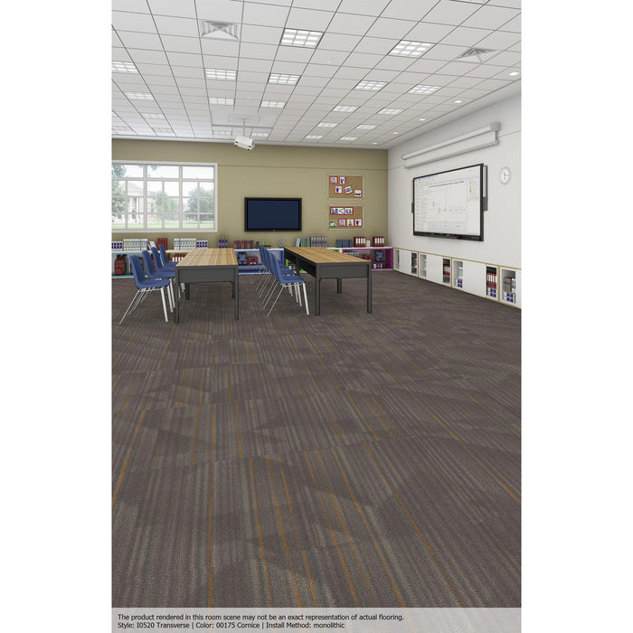 Patcraft - Infrastructure Collection - Transverse Carpet Tile - Cornice