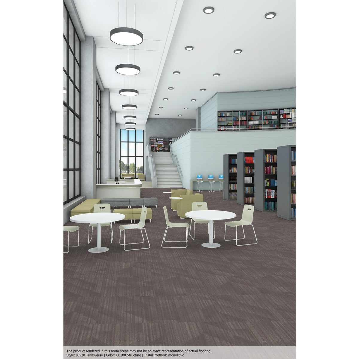 Patcraft - Infrastructure Collection - Transverse Commercial Carpet Tile - Structure