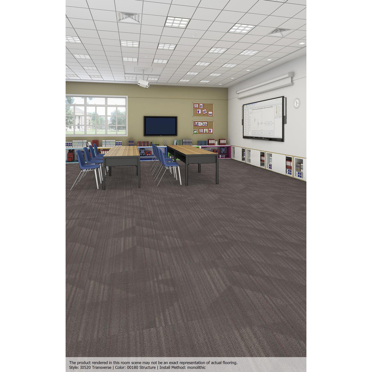 Patcraft - Infrastructure Collection - Transverse Commercial Carpet Tile - Structure