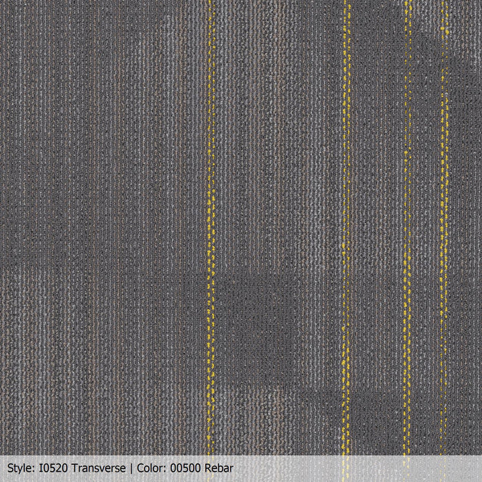 Patcraft - Infrastructure Collection - Transverse Carpet Tile - Rebar