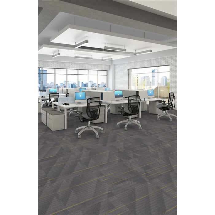 Patcraft - Infrastructure Collection - Transverse Carpet Tile - Rebar