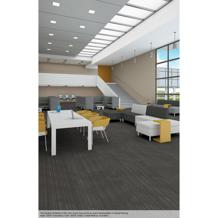 Patcraft - Infrastructure Collection - Transverse Carpet Tile - Lintell