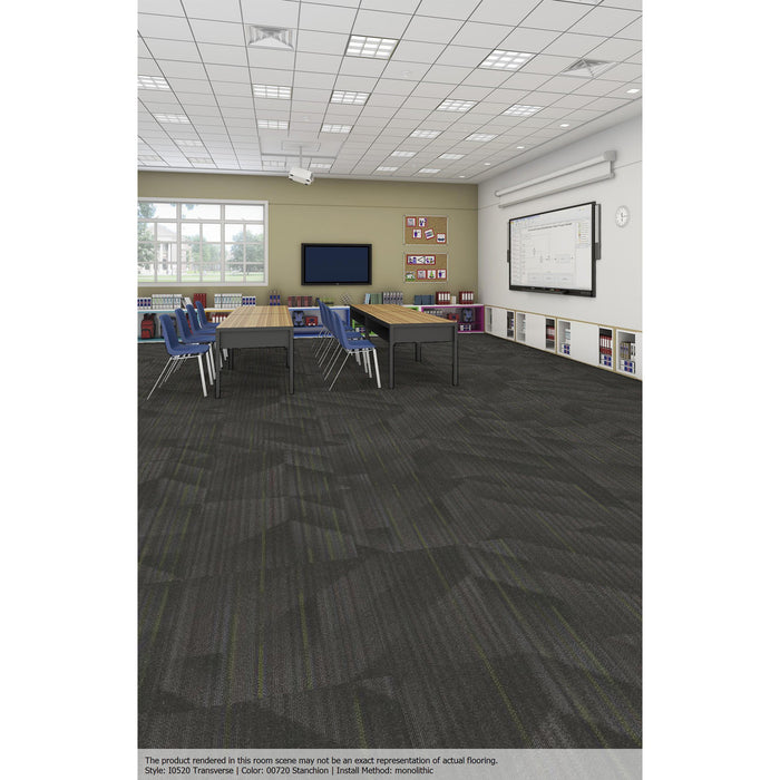 Patcraft - Infrastructure Collection - Transverse Commercial Carpet Tile - Stanchion