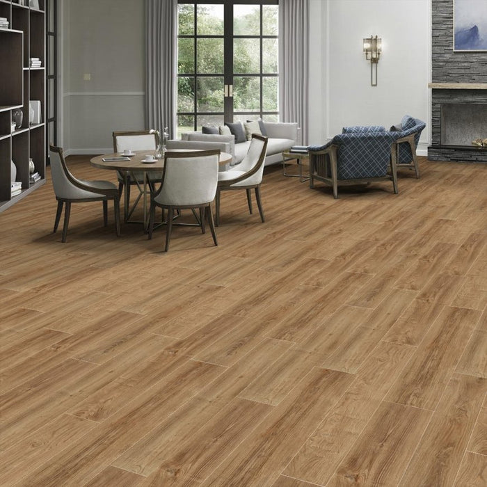 Tarkett Flooring - Adaptt - Woodlot 7.25 in. x 48 in. - Chestnut Room Scene