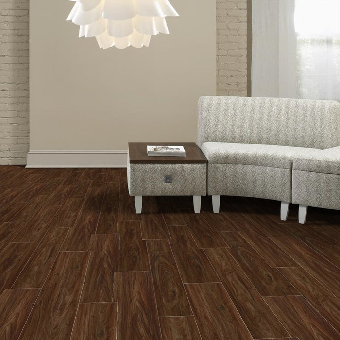 Tarkett Flooring - Adaptt - Woodlot 7.25 in. x 48 in. - Claro Walnut Room Scene