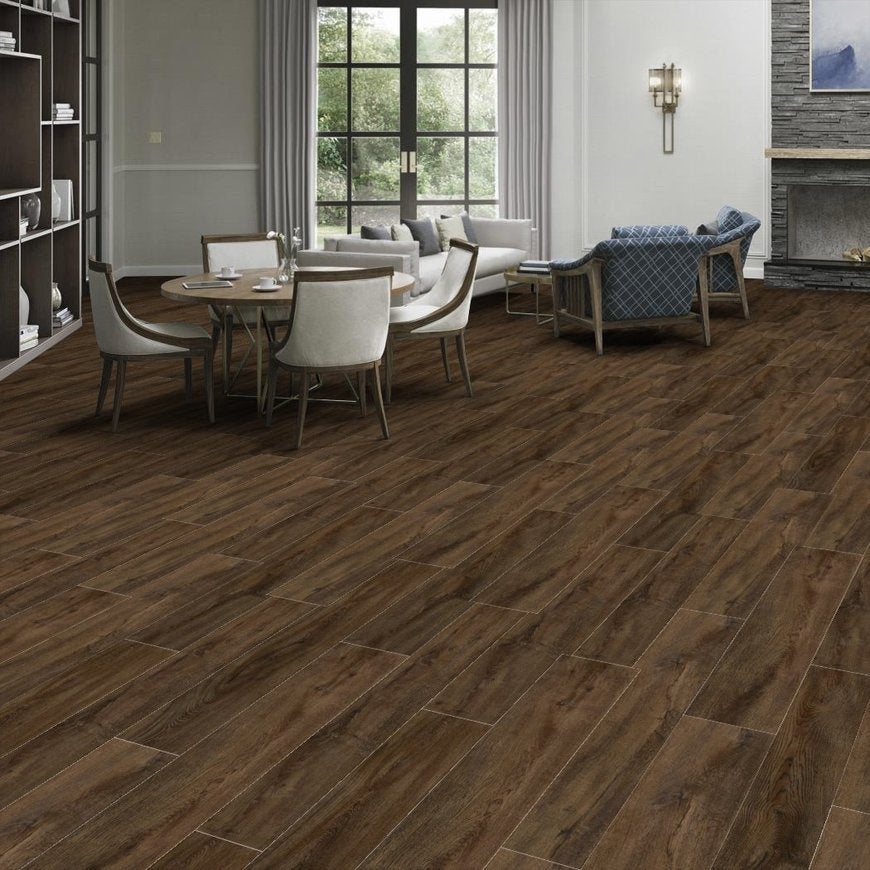 Tarkett Flooring - Adaptt - Woodlot 7.25 in. x 48 in. - Coventry Room Scene