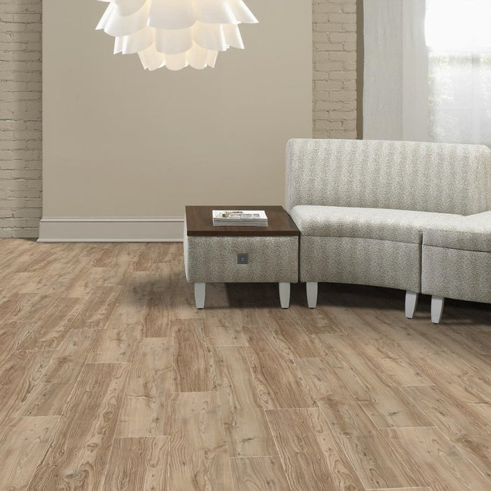 Tarkett Flooring - Adaptt - Woodlot 7.25 in. x 48 in. - Pale Cypress Room Scene